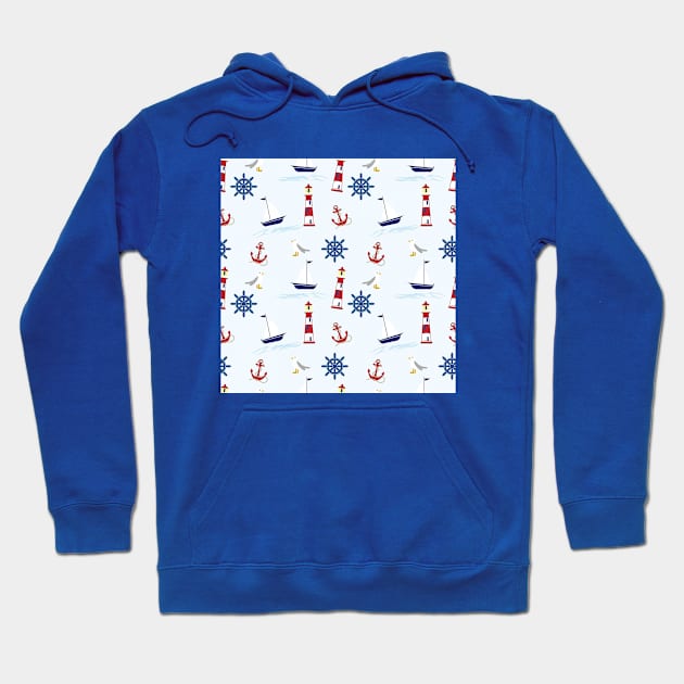 Nautical Hoodie by Tshirt114